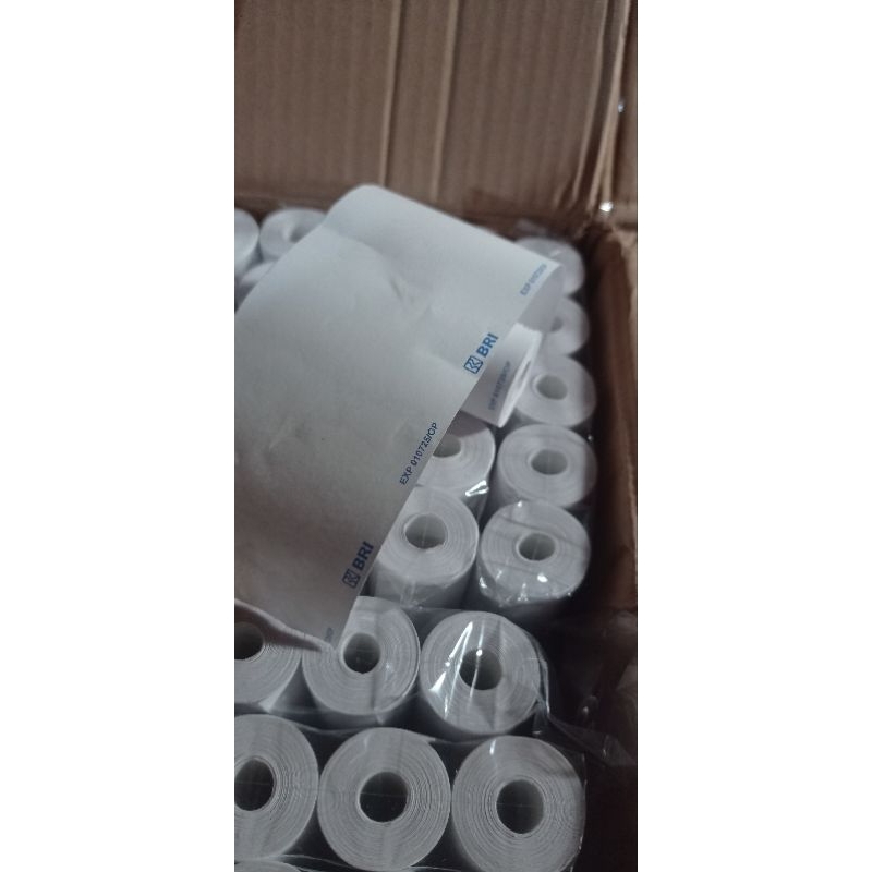

Kertas thermal Logo BRI 57x30 Printer EDC, Bluetooth, BRILINK