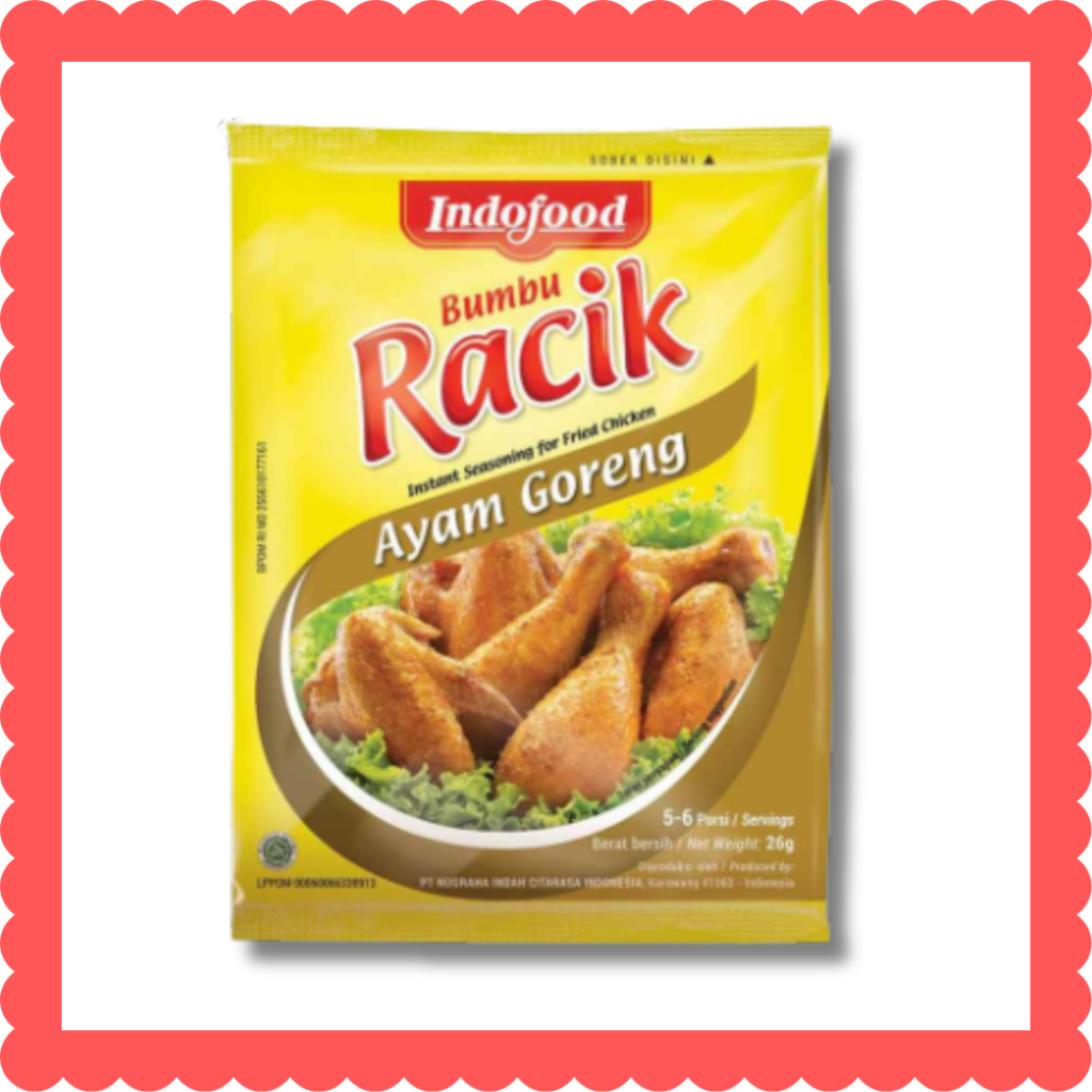 

Bumbu Racik Ayam Goreng 26 gram