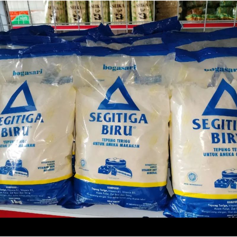 

Tepung Segitiga Biru kemasan 1kg