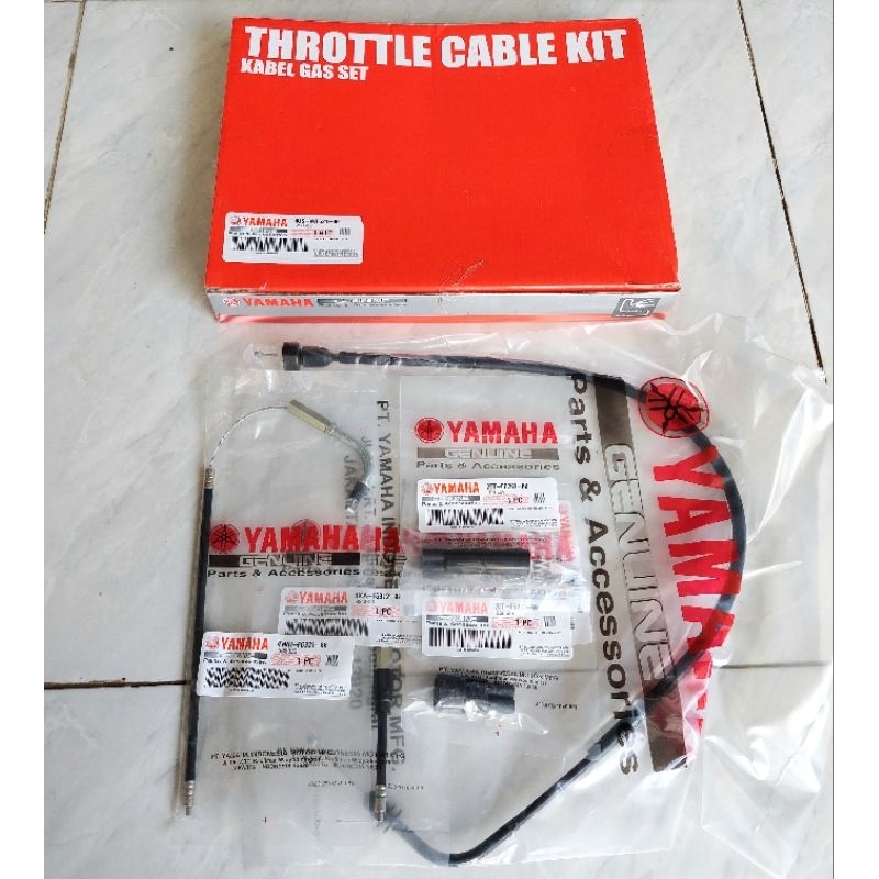 Kabel gas set standar cabang 2 F1z r Fiz r force 1 original