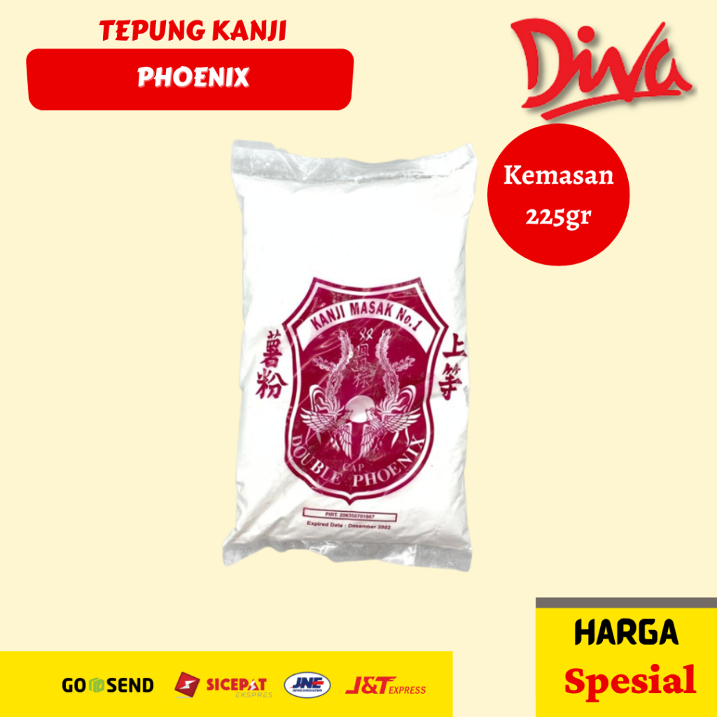 

[225gr] Tepung Kanji Phoenix | Tepung tapioka phoenix