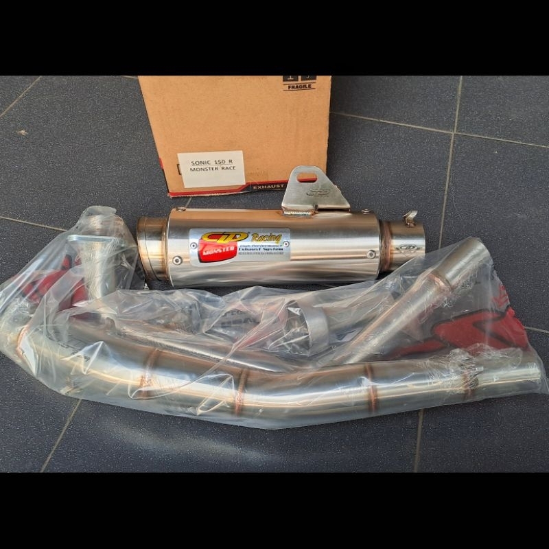 Knalpot Honda Sonic 150 CLD Racing type Monster Race