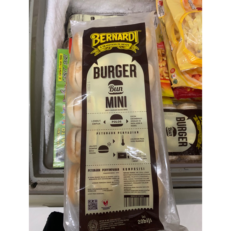 

ROTI BURGER BERNADI MINI