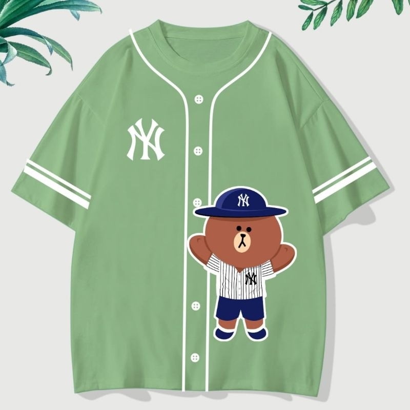 KAOSLAGI Kaos Karakter Wanita Kaos NY Co** Brown Kaos NY Co** Brown Wanita Kaos Lucu Wanita Kaos NY 