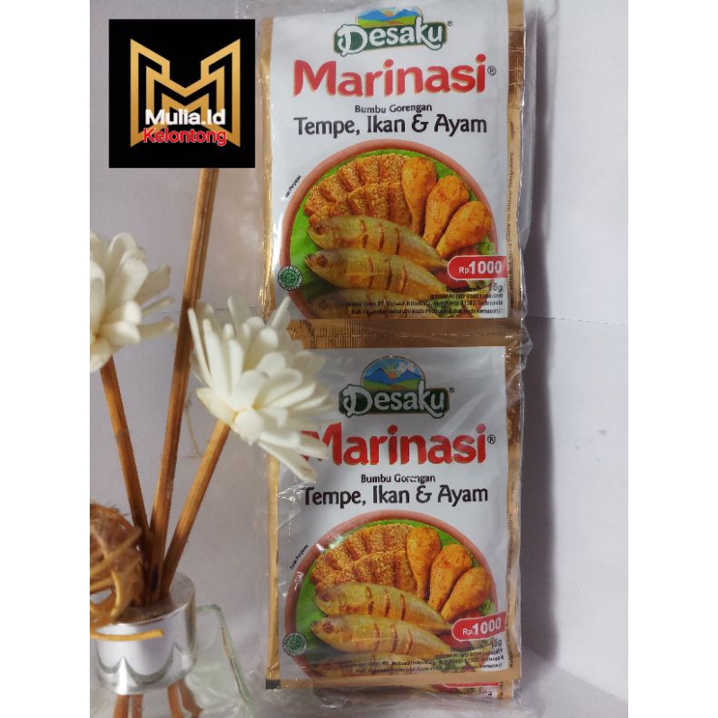 

Desaku Marinasi Bumbu Gorengan Tempe, Ikan dan Ayam