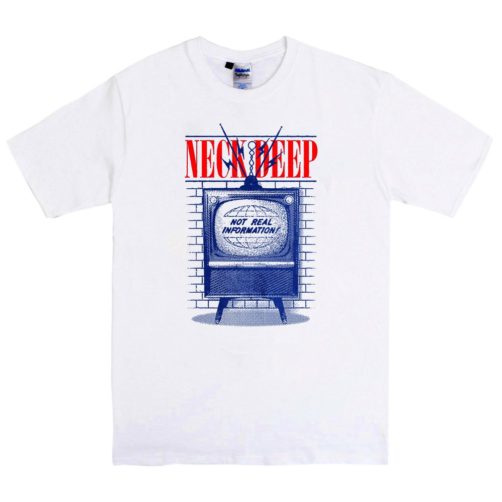 Kaos Tshirt Band Neck Deep Tour - Baju band neck deep vintage Merchandise by RughSide