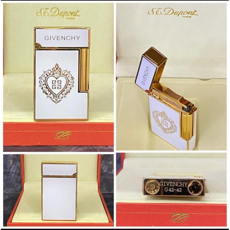 korek api St Dupont putih gold putih silver St Dupont mewah