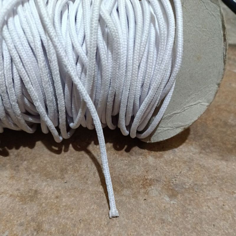 tali bulat 3.5mm / tali kepang bukat 3.5mm jual permeter