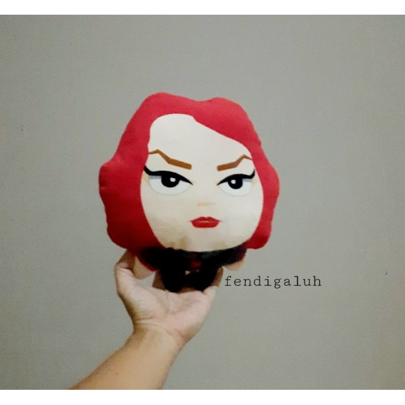 Boneka Black Widow Marvel Original Marvel Size 23 cm/ Boneka Marvel
