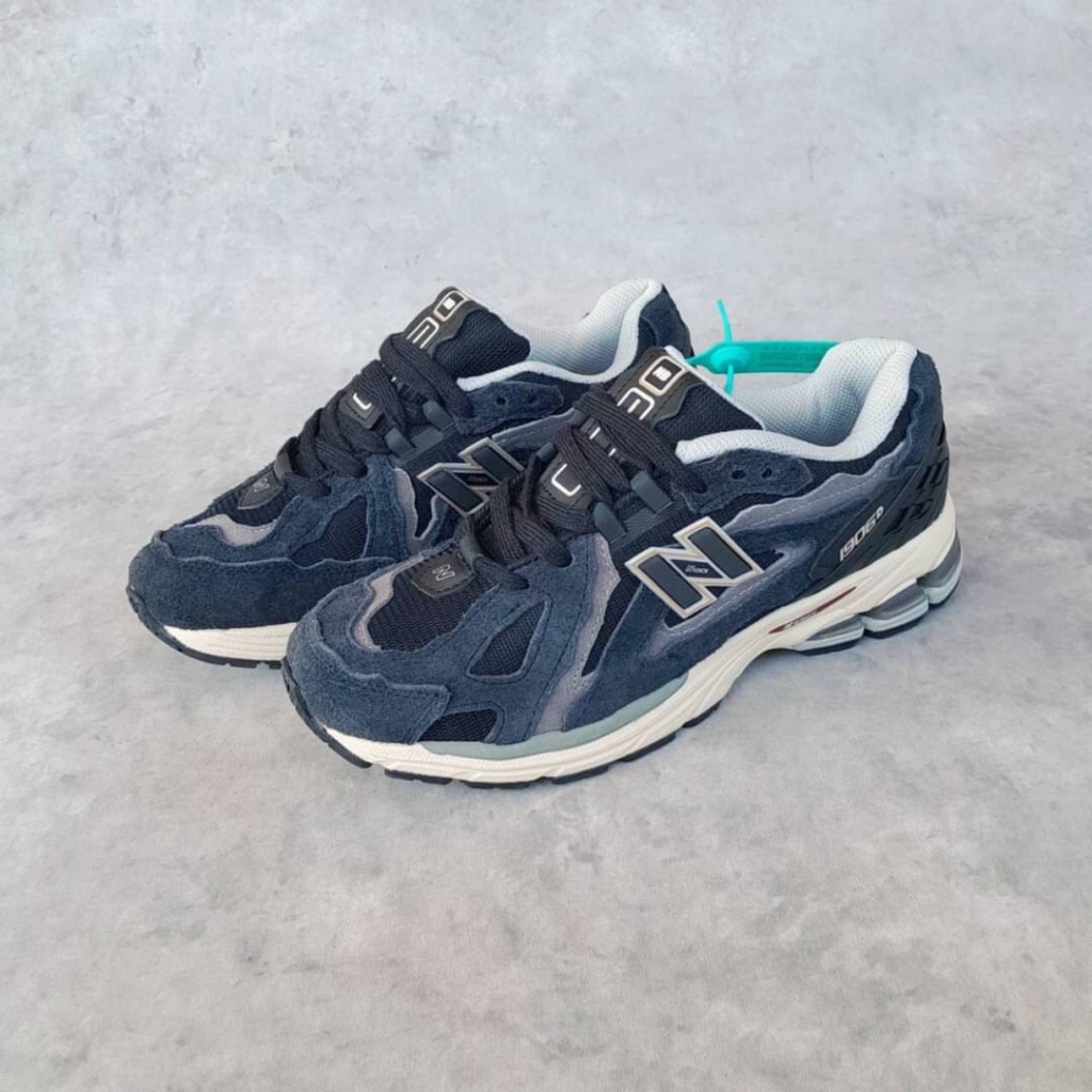 NEW BALANCE 1906D PROTECTION PACK BLACK GREY ORIGINAL BNIB FULL TAG BARCODE BAHAN SUEDE LEATHER SIZE