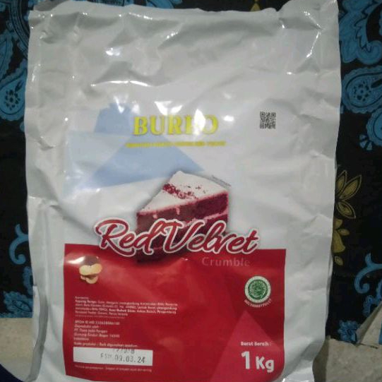 

Bubuk Red Velvet bubuk 1kg original premium top untuk bahan toping kue