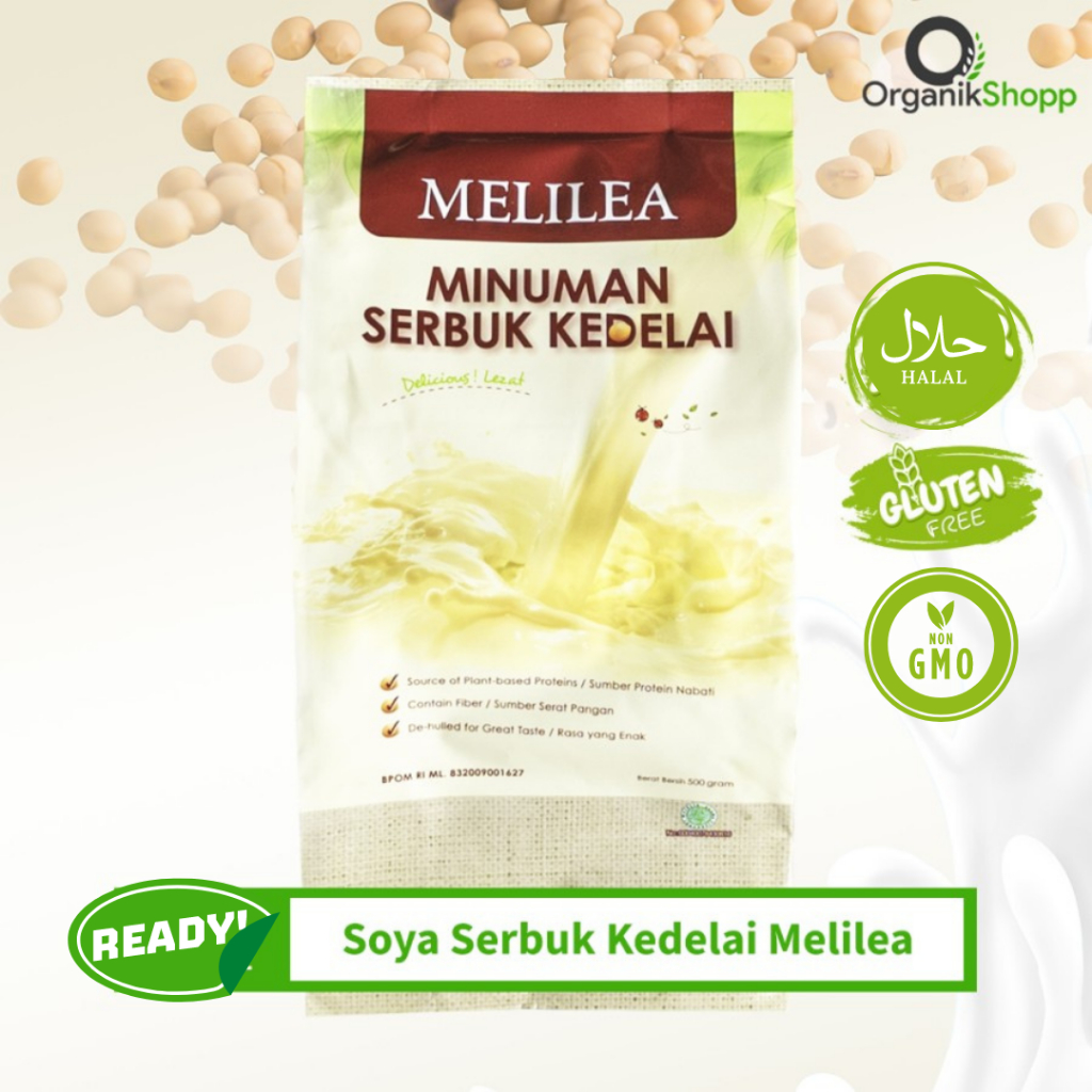 

Serbuk kedelai organik low sugar 500 gram