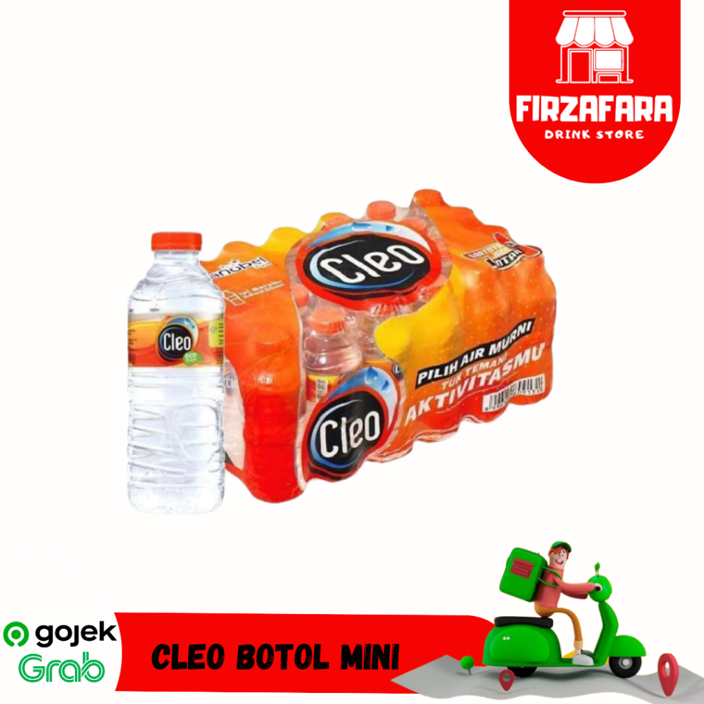 

(READY SURABAYA) CLEO BOTOL MINI 220ML 1PACK ISI 24 BTL