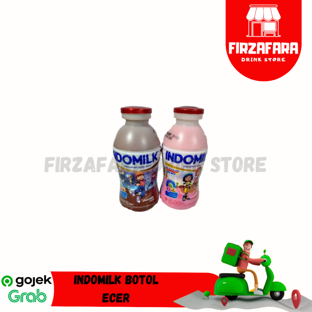 

(READY SURABAYA) SUSU INDOMILK BOTOL 190ML ECER
