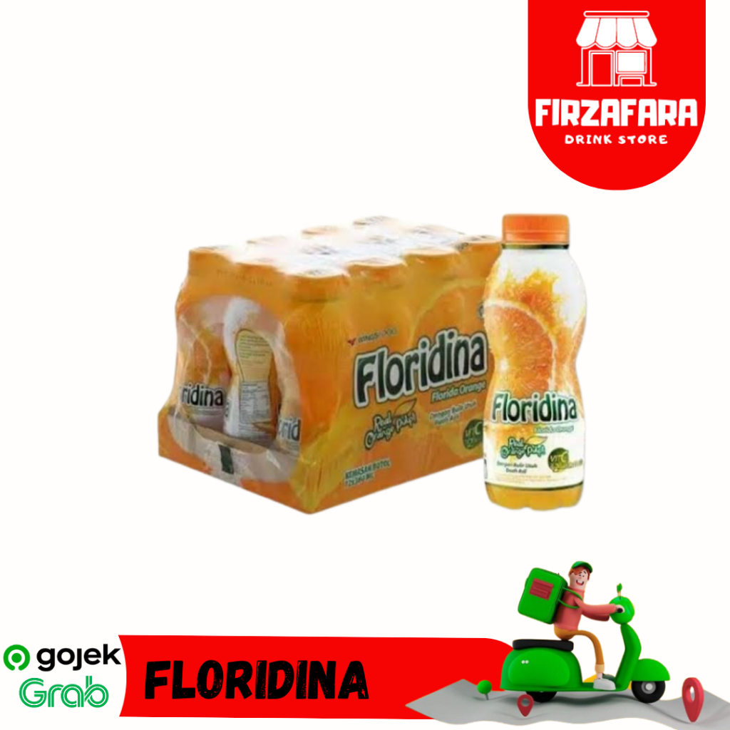 

(READY SURABAYA) FLORIDINA ORANGE/COCO 350ML 1PACK ISI 12