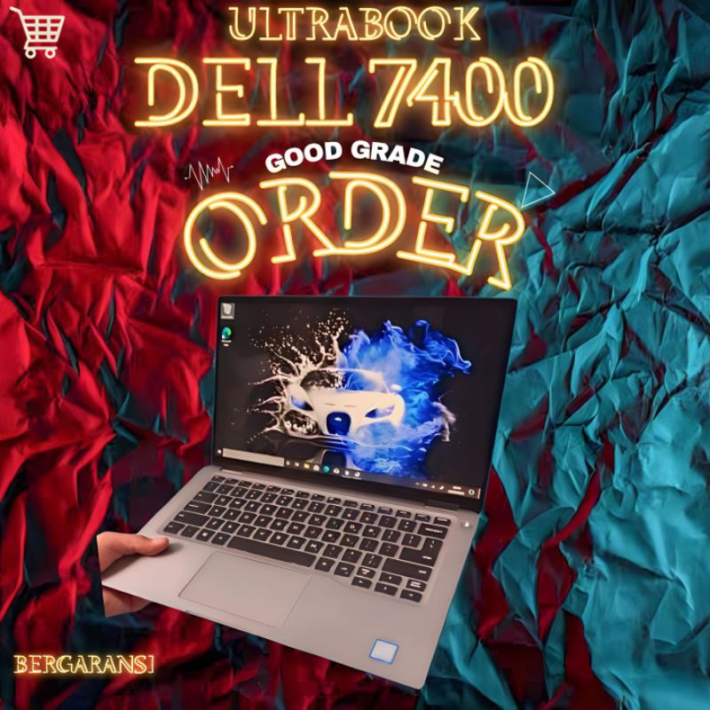 Laptop Series ULTRABOOK DELL 7400 i7-8665 TOUCH. GOOD GRADE FREE TAS