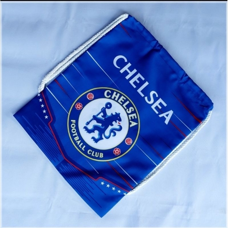 Tas Serut Klub Bola Drawstring Bag Tas Serut Bola Tas Bola Tas Serut Sepatu Tas Sepatu Bola Tas Sepa