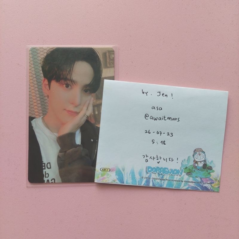 ATEEZ Yunho Trading Card Benefit Beatroad Movement