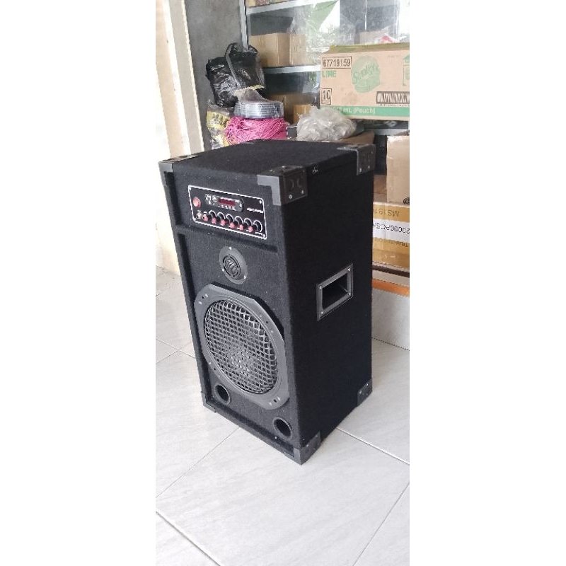 Aktif speaker 10,12 inch single bluetooth bass mantep