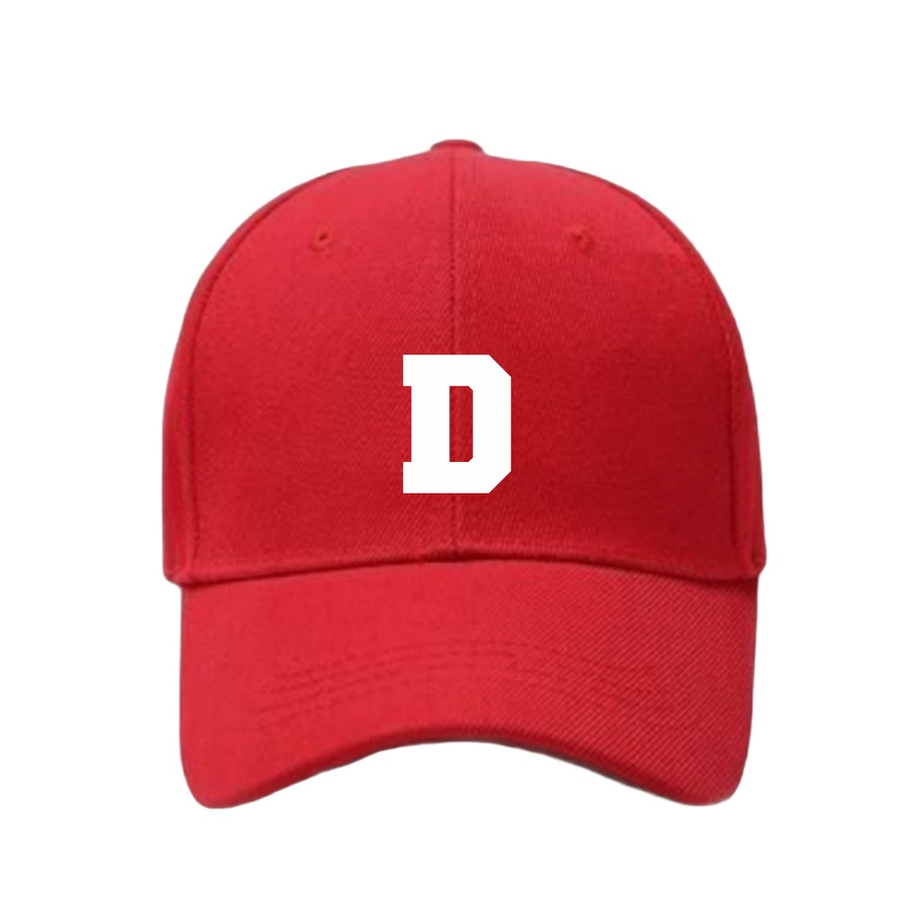 Topi Huruf A Baseballcap Abjad A Teks A Alphabet A Inisial A Warna Hitam Navy Merah Size Ukuran Dewasa Terbaru 2022 Distro Keren