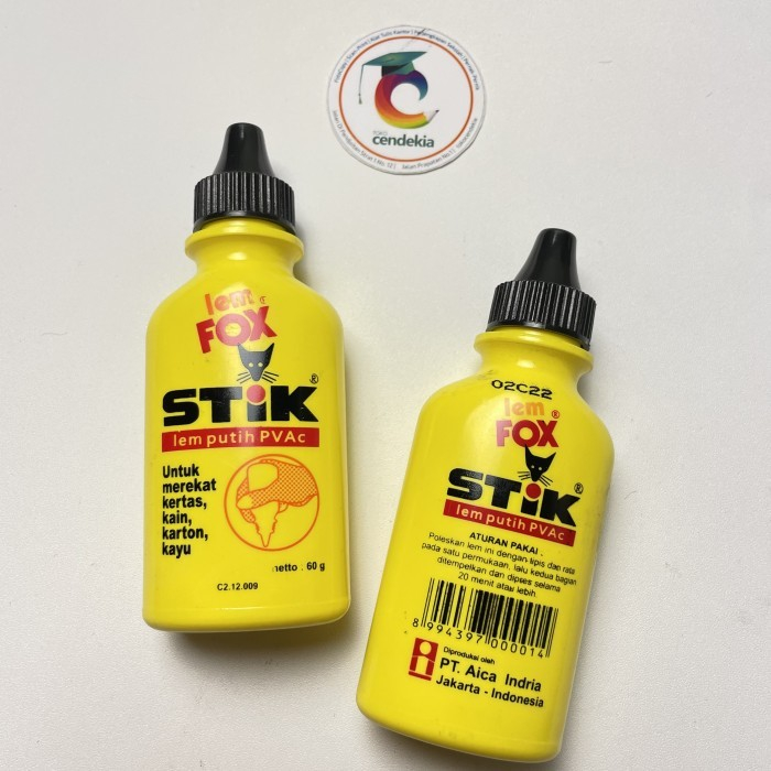 

Lem Fox Putih PVAC Kayu 60g