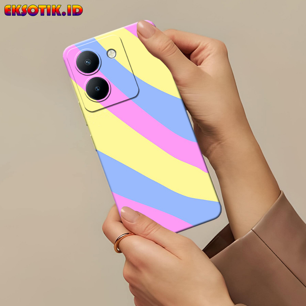 Case VIVO Y36 - Eksotik.id - Casing VIVO Y36 - Fashion Case - RAINBOW - Skin Handphone - Silikon VIV