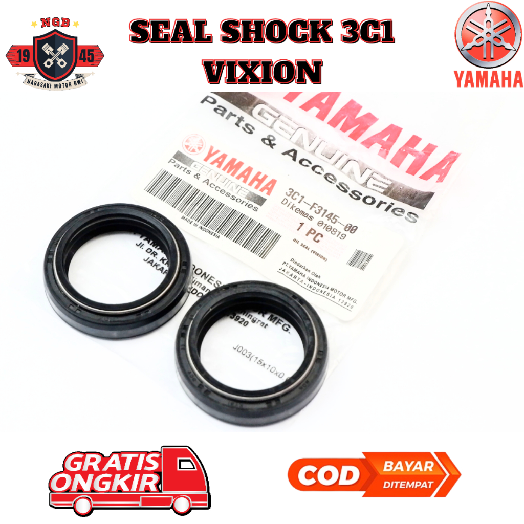 seal shock depan vixion old - seal shock depan vixion new - Seal Sil Shock Depan Yamaha Vixion New -
