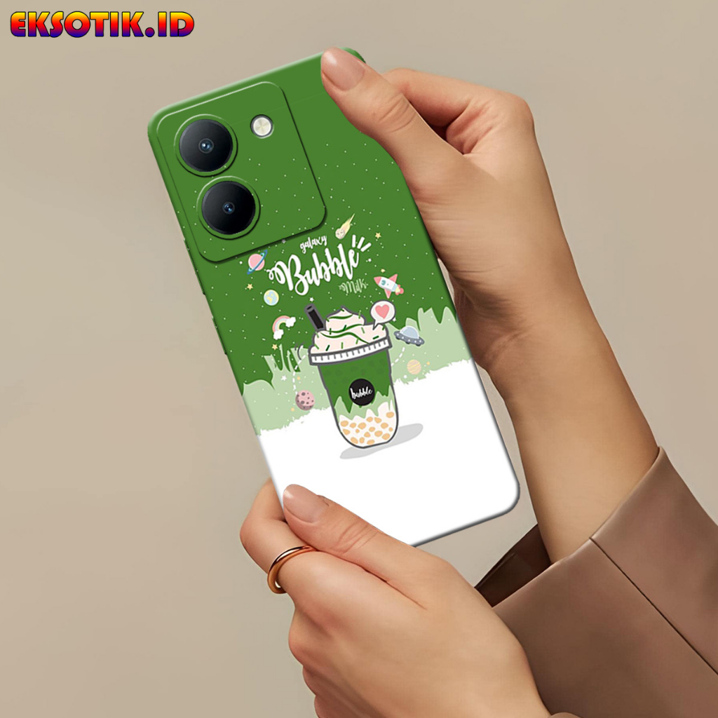Case VIVO Y36 - Eksotik.id - Casing VIVO Y36 - Fashion Case - BOBA - Skin Handphone - Silikon VIVO Y