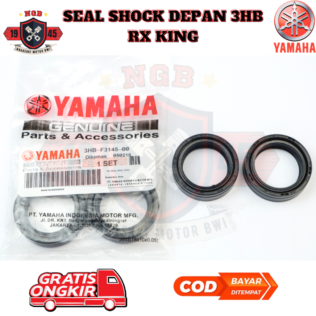 seal shock depan rx king - sil sok rx king depan - seal shock depan rx king ori oem - 3HB-F3145-00