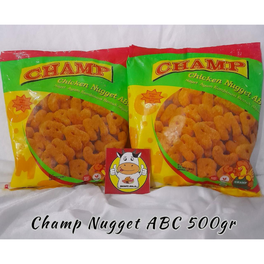 

CHAMP CHICKEN NUGGET ABC 500GR - FROZEN FOOD - BRONTZ JOGJA