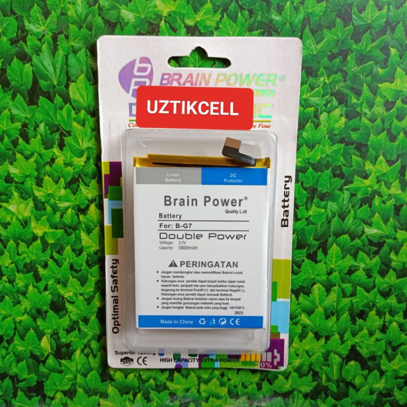 BATERI / BATREI BRAIN POWER VIVO Y12/Y15/Y17 B-G7 DOUBEL POWER DOUBEL 2IC PROTECKTOR