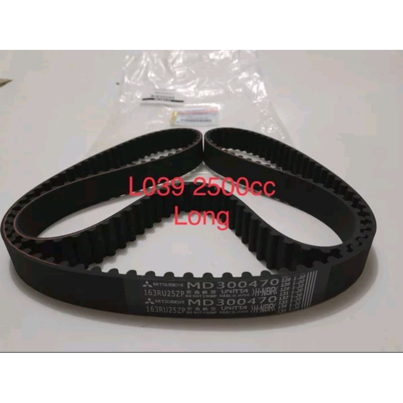 Timing belt L300 diesel, L200 kuda diesel, sabuk timing belt long L300