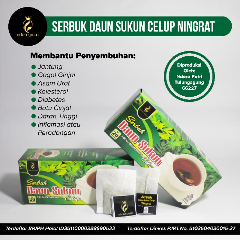 

Teh Daun Sukun Ningrat Mengobati Ginjal