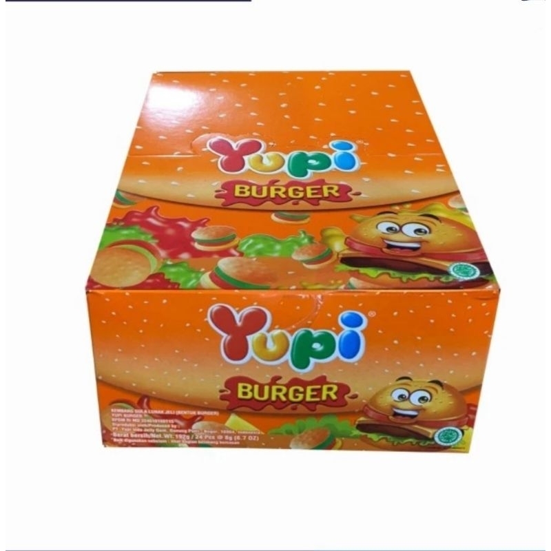 

Yupi burger Box isi 12 pcs
