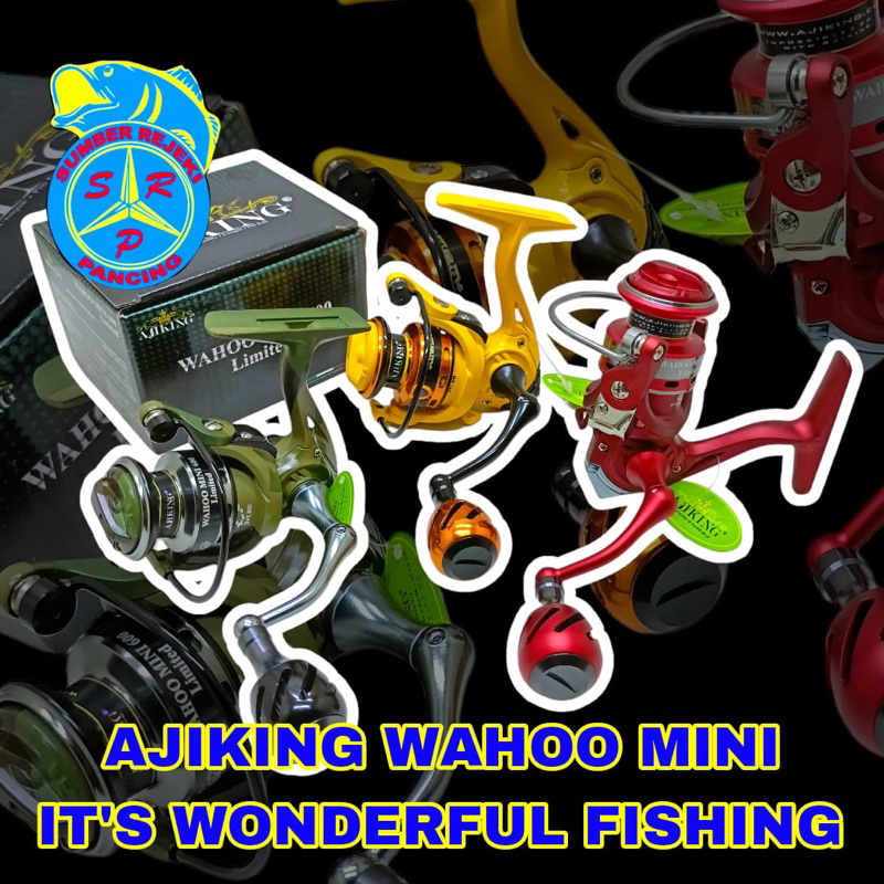 Reel ajiking wahoo mini 600 800