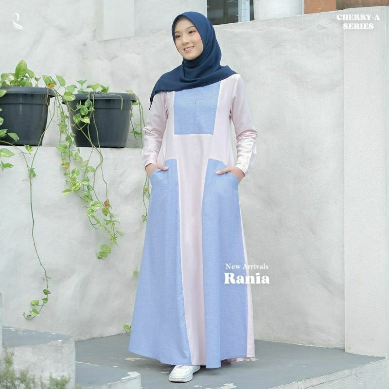 Gamis Sylla Gamis Rania By Daily Of Sylla Gamis Terbaru Sylla