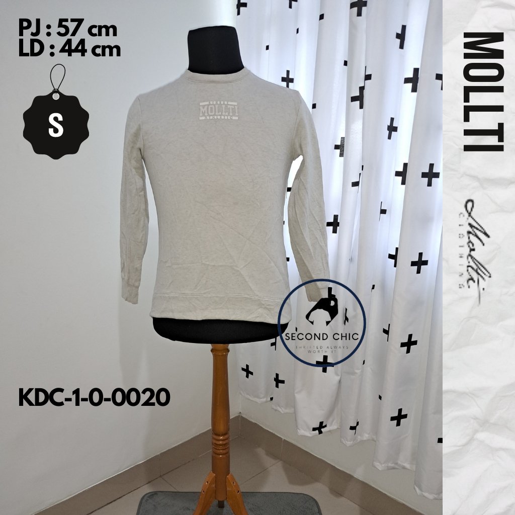 Crewneck MOLLTI ORIGINAL | Crewneck Pria | Sweater MOLLTI | Crewneck branded | Sweater branded