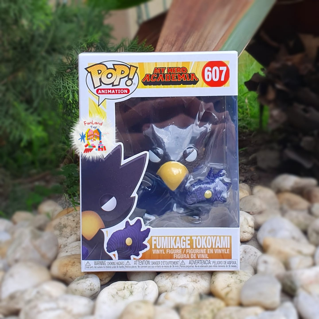 Funko Pop My Hero Academia Fumikage Tokoyami Vinyl Figure #607