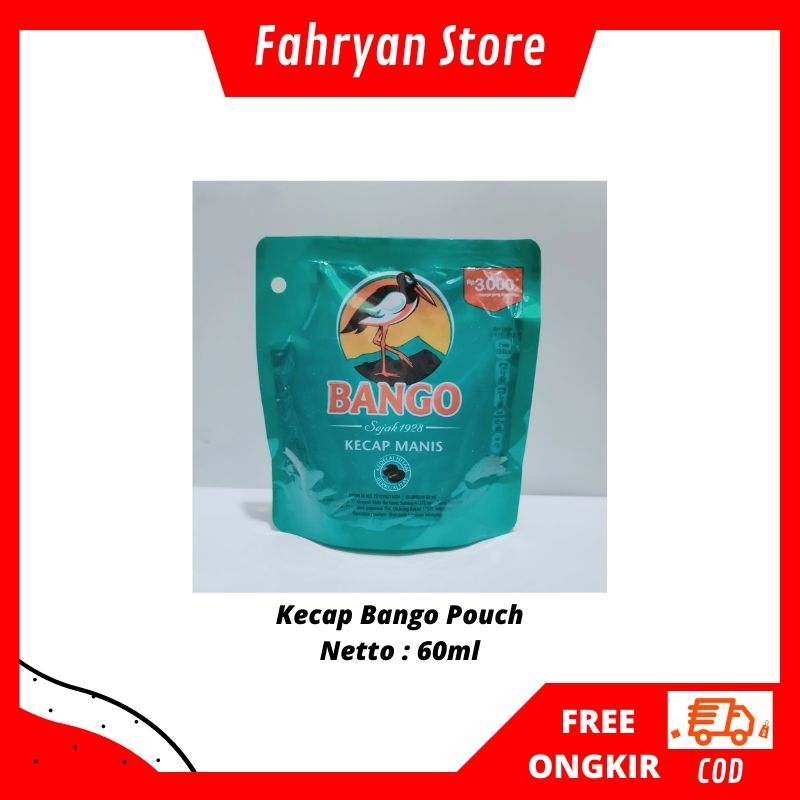 

Bango Kecap Manis Pouch Flatpack 60ml