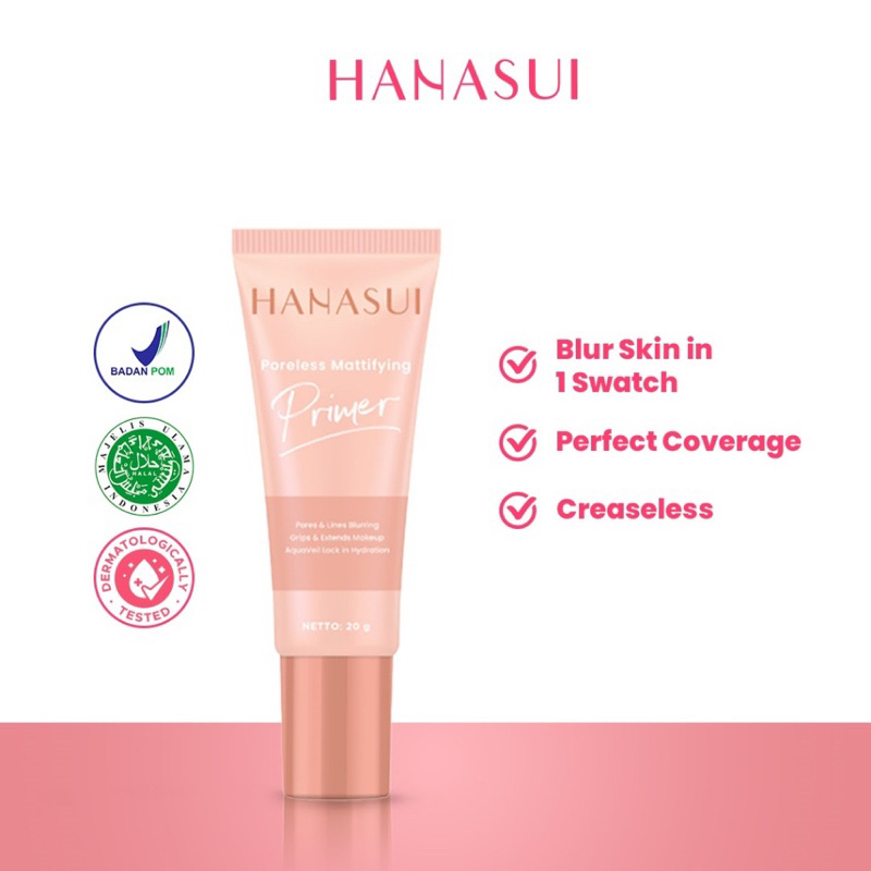 HANASUI PORELESS MATTIFYING PRIMER / HANASUI PRIMER