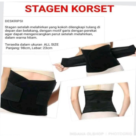 stagen pasca melahirkan free size