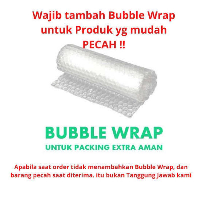 

Tambahan Bubble wrap