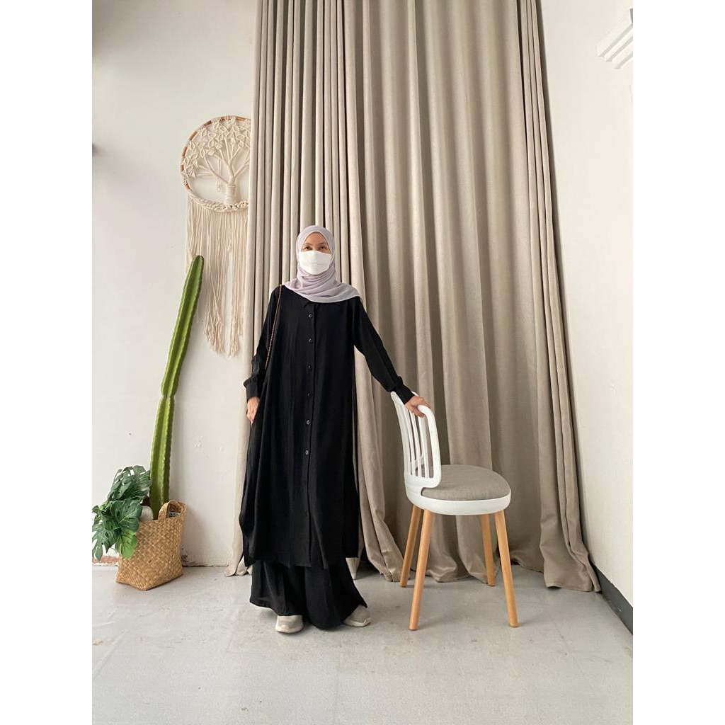 LARISSA SET ABAYA TUNIK GAMIS