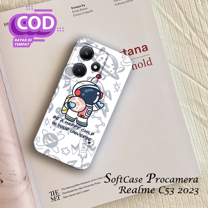 CASE REALME C53 - SOFTCASE PRO CAMERA REALME C53 - CASING REALME C53 TERBARU - CESING REALME C53 202