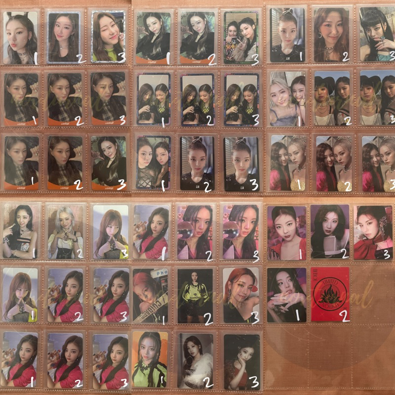 ITZY ITZ ICY WANNABE ITZ ME NOT SHY GUESS WHO CHECKMATE SPECIAL LIMITED EDITION RYUJIN LIA CHAERYEON