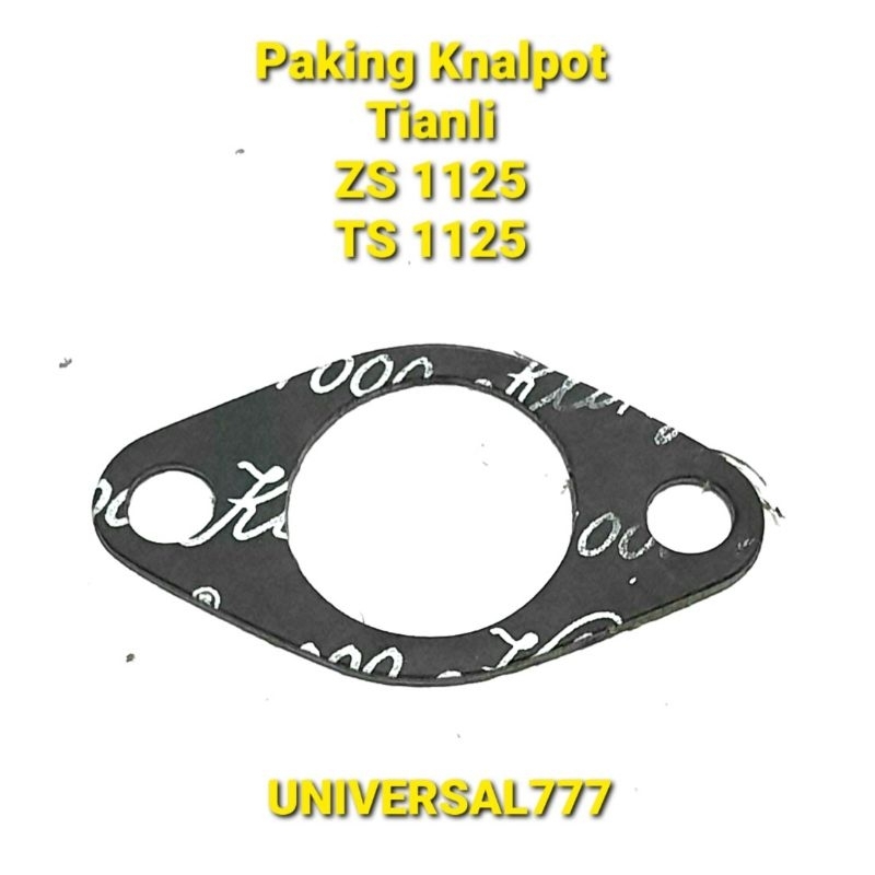 ZS1125 TS1125 Model Tianli Paking Packing Gasket Muffler Perpak Pak ZS TS 1125 Knalpot Ejos ZS-1125 