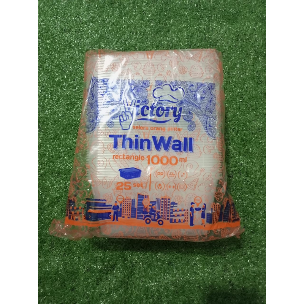 Thinwall Victory Rectangle 1000 ml