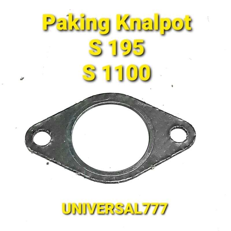 S195 S1100 Gasket Paking Packing Perpak Pak Knalpot S 195 1100 Ejos S-195 S-1100