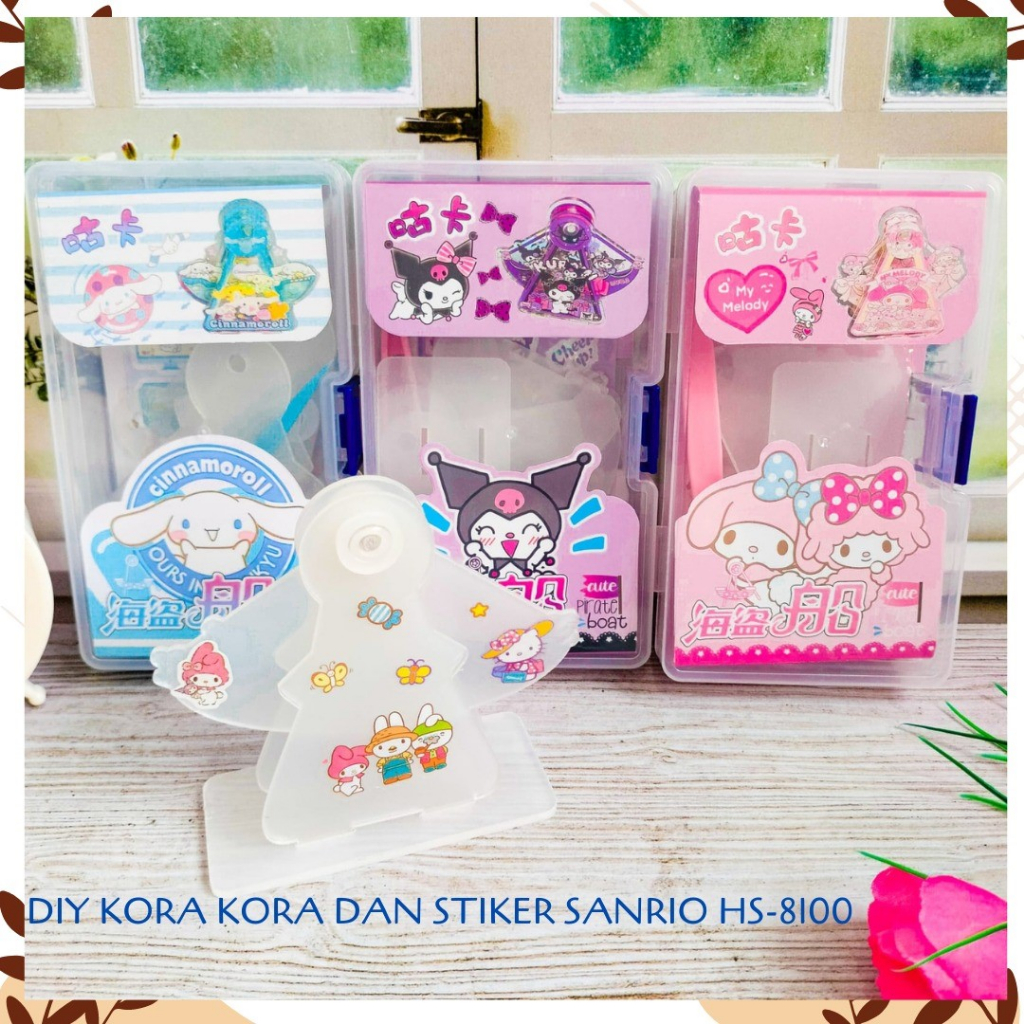 

DIY KORA KORA DAN STIKER SANRIO HS-8100 PERAHU MELAYANG SUSUN MINIATUR PUZZLE RAKIT 3D ORIGINAL TERMURAH