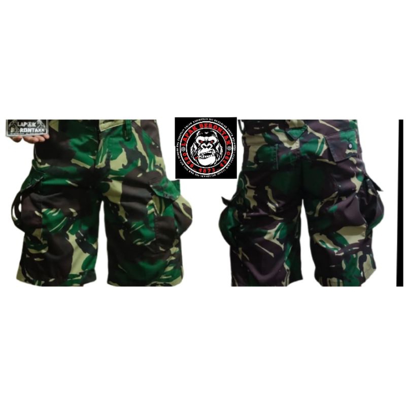 celana Alpin/Alpina Doreng hijau tentara (Pendek)